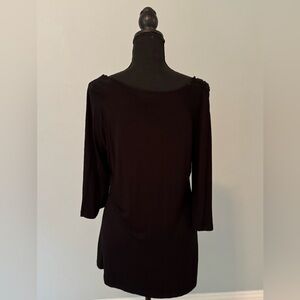 Elegant Black Women's Top